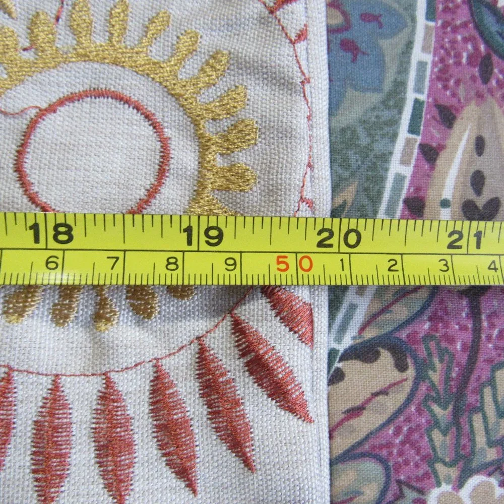 DECORATIVE EMBROIDERED PILLOW CASE 20